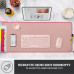 Коврик для мышки Logitech Desk Mat Studio Series Darker Rose (956-000053) – Logitech (вид 1)