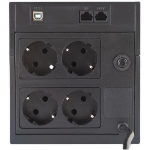 Источник бесперебойного питания Powercom RPT-1500AP LCD SCHUKO – Powercom (вид 2)