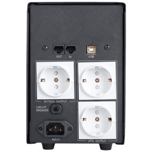 Источник бесперебойного питания Powercom IMP-1025AP Schuko – Powercom (вид 1)