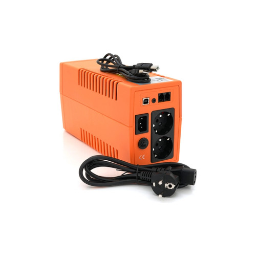 Пристрій безперебійного живлення Makelsan MAKELSAN Lion650VA (390W) (LionUPS650kVA) – Makelsan (вид 1)