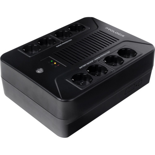 Источник бесперебойного питания Prologix 650VA 360W (PLP650VA8LED) – ProLogix (вид 1)