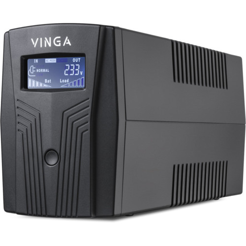 Источник бесперебойного питания Vinga LCD 1500VA plastic case (VPC-1500P) – Vinga
