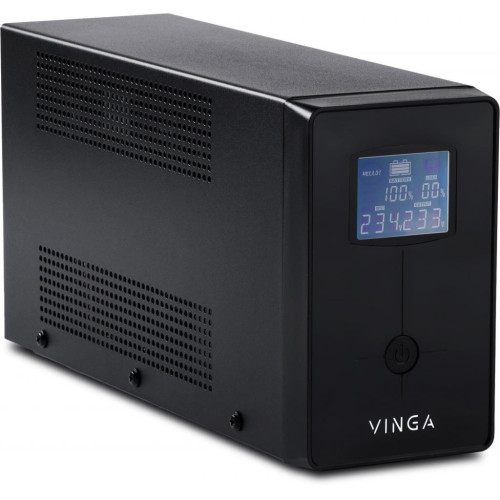 Источник бесперебойного питания Vinga LED 1200VA ( VPC-1200PRM3 ) (VPC-1200PRM3) – Vinga (вид 1)