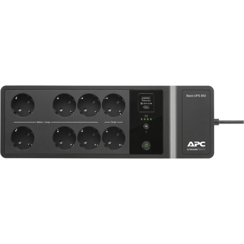 Источник бесперебойного питания APC Back-UPS 1050VA, 600W (BE1050G2-GR) – APC (вид 2)