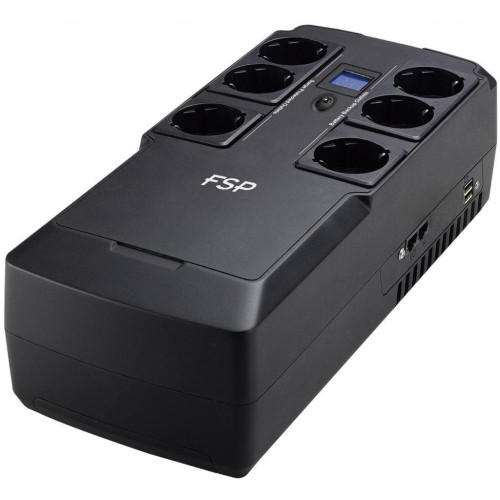 Пристрій безперебійного живлення FSP NanoFit 600VA Schuko (PPF3602303) – FSP