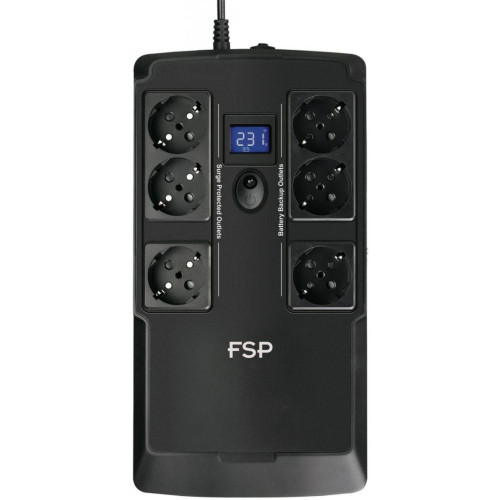 Пристрій безперебійного живлення FSP NanoFit 600VA Schuko (PPF3602303) – FSP (вид 1)