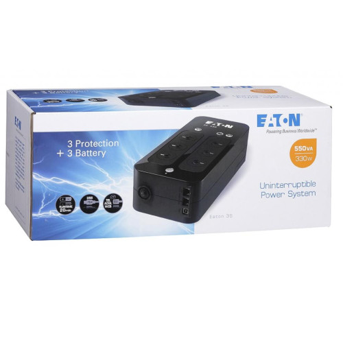 Источник бесперебойного питания Eaton 3S 550VA (9400-43157) – Eaton (вид 2)