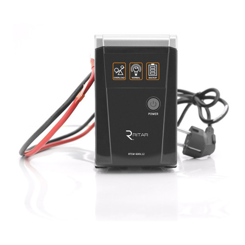 Пристрій безперебійного живлення Ritar RTSW-600 LED, 12V (RTSW-600 L12) – Ritar