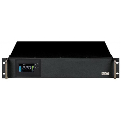 Пристрій безперебійного живлення KIN-1200AP RM LCD Powercom – Powercom