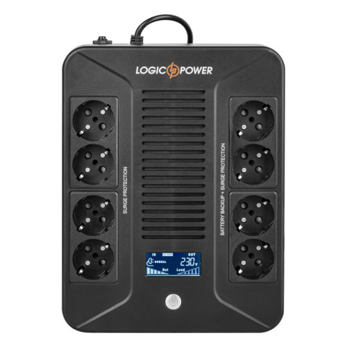 Пристрій безперебійного живлення LogicPower LP-UL1000VA-8PS (16162) – LogicPower