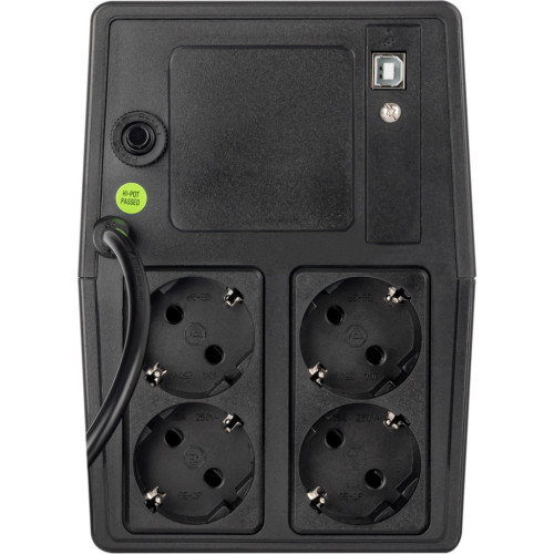Пристрій безперебійного живлення Prologix 1000VA 600W USB (PLPU1000VA4LED) – ProLogix (вид 2)