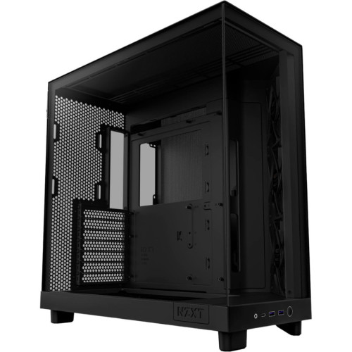 Корпус NZXT H6 Flow All Black (CC-H61FB-01) – NZXT