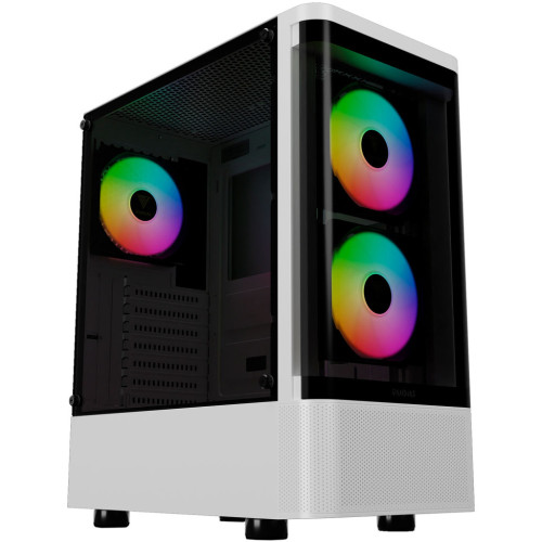 Корпус Gamdias TALOS E3 CG WH (4711514501209) – GAMDIAS