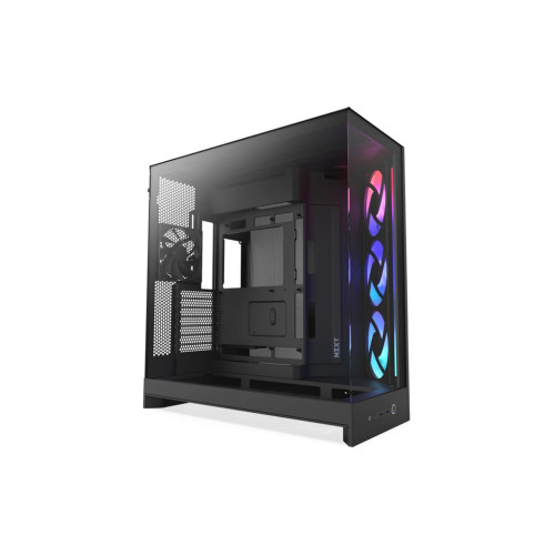 Корпус NZXT H9 Flow RGB Dual-Chamber All Black (CM-H92FB-R1) – NZXT