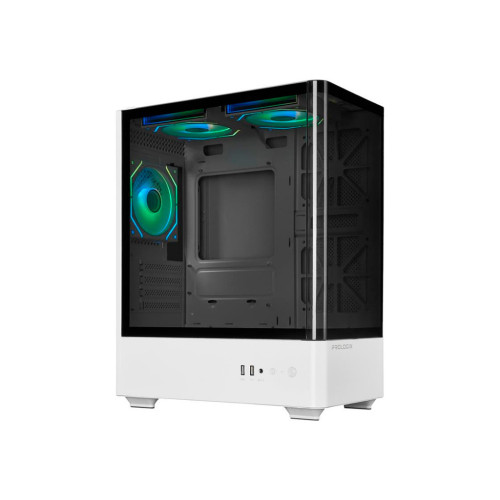 Корпус Prologix Lumi GM-01AW Glass White – ProLogix