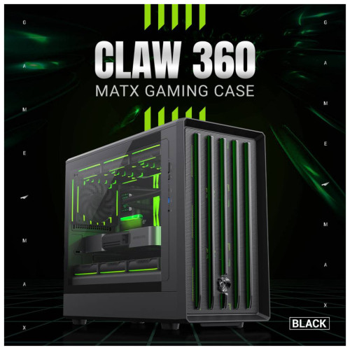Корпус Gamemax Claw 360 BK – GAMEMAX (вид 1)
