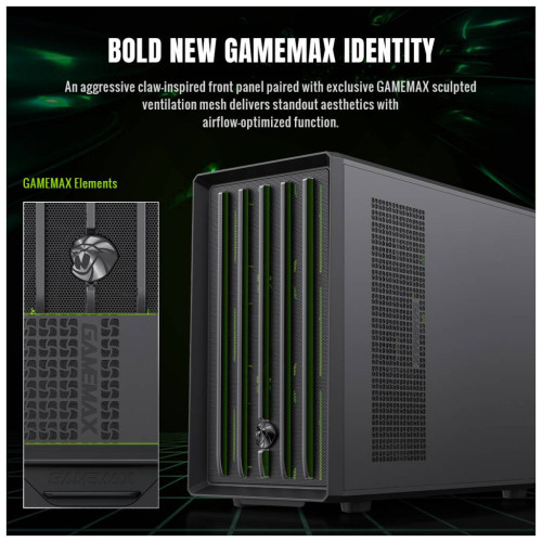 Корпус Gamemax Claw 360 BK – GAMEMAX (вид 2)