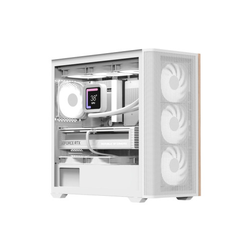 Корпус AeroCool D301A-G-WT-v2 White (ACCS-DS03043.21) – AeroCool
