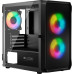 Корпус для ПК Logic concept PORTOS MESH+GLASS ARGB fans 3x120mm BLACK (AM-PORTOS-10-0000000-0002) – LOGIC CONCEPT