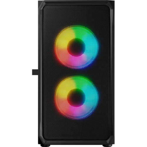 Корпус для ПК Logic concept PORTOS MESH+GLASS ARGB fans 3x120mm BLACK (AM-PORTOS-10-0000000-0002) – LOGIC CONCEPT (вид 2)