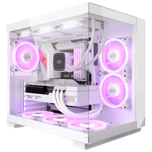Корпус для ПК PcCooler C3 T500 ARGB WH – PcCooler