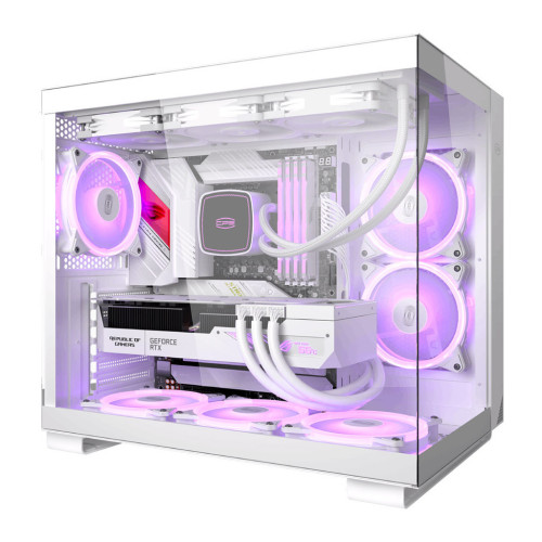 Корпус для ПК PcCooler C3 T500 ARGB WH – PcCooler (вид 1)