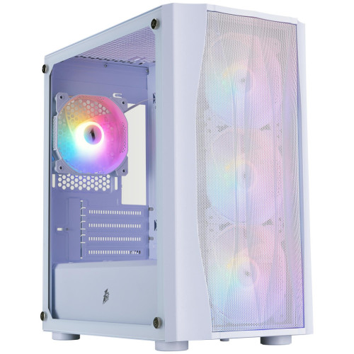 Корпус для ПК 1stPlayer X3-M-WH-4F1-W – 1stPlayer