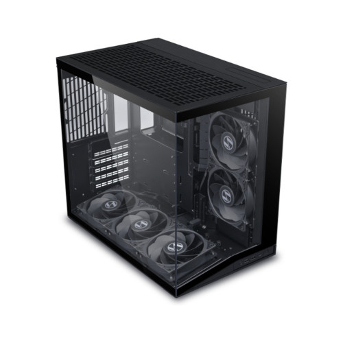 Корпус для ПК Lian Li O11 Dynamic Mini V2 Flow, Black (G99.O11DMIV2FX.00) – Lian Li (вид 1)