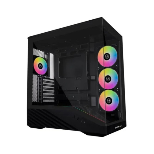 Корпус для ПК Lian Li V100R case with pre-installed four 120mm RGB PWM fan, Black (G99.V100RX.01) – Lian Li