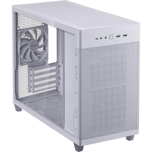 Корпус для ПК ASUS Prime AP201 White Tempered Glass (90DC00G3-B39010) – ASUS