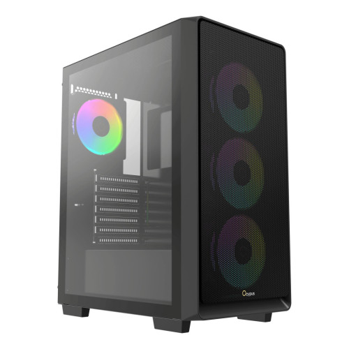 Корпус для ПК OCYPUS GAMMA C60 BK ARGB (GAMMA-C60-BKG400XX-GL) – OCYPUS (вид 1)