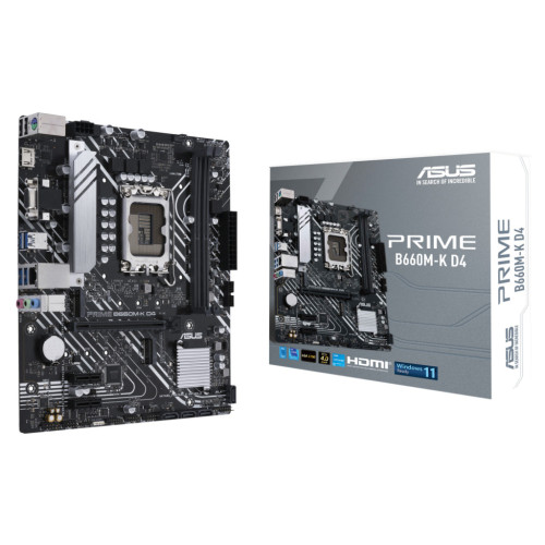 Материнська плата ASUS PRIME B660M-K D4 – ASUS (вид 1)