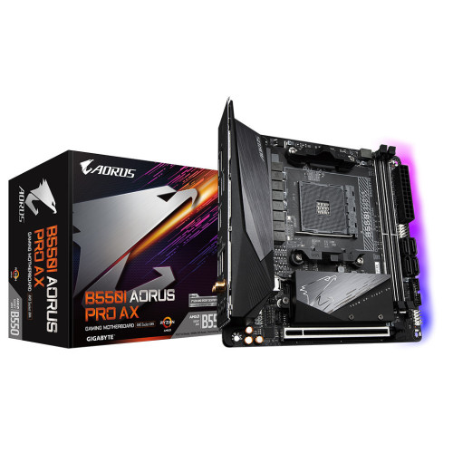Материнская плата GIGABYTE B550I AORUS PRO AX – GIGABYTE (вид 1)