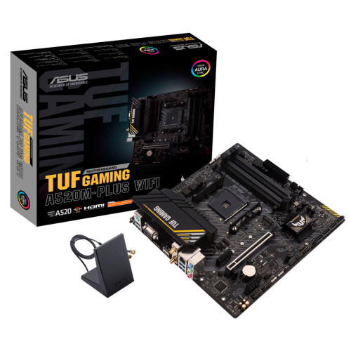 Материнская плата ASUS TUF GAMING A520M-PLUS WIFI – ASUS (вид 1)