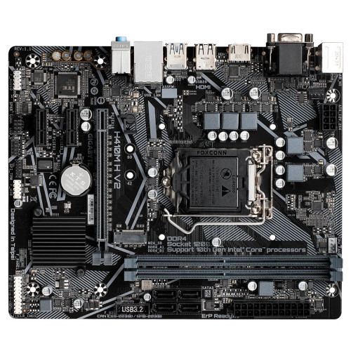 Материнська плата GIGABYTE H410M H V2 – GIGABYTE