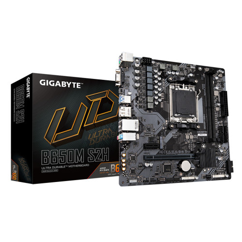 Материнская плата GIGABYTE B650M S2 (B650M S2H) – GIGABYTE (вид 1)