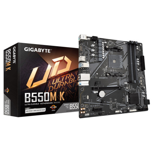 Материнська плата GIGABYTE B550M K – GIGABYTE