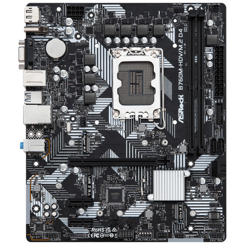 Материнская плата ASRock B760M-HDV/M.2 D4 – ASRock