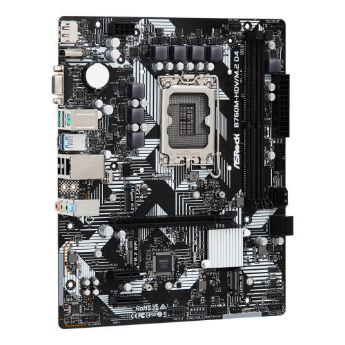 Материнская плата ASRock B760M-HDV/M.2 D4 – ASRock (вид 1)