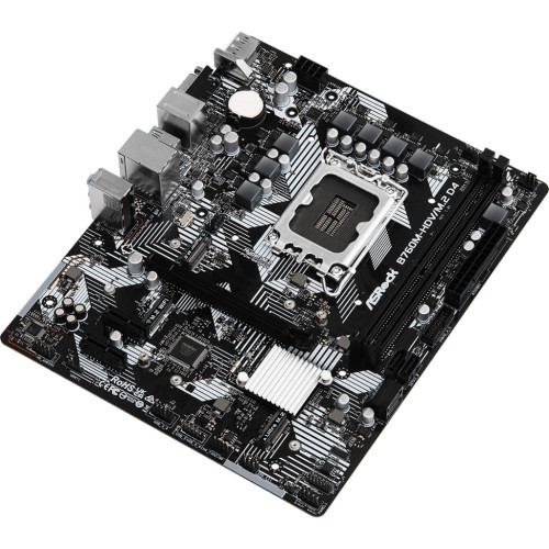 Материнская плата ASRock B760M-HDV/M.2 D4 – ASRock (вид 2)