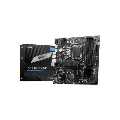 Материнская плата MSI PRO B760M-P – MSI (вид 1)