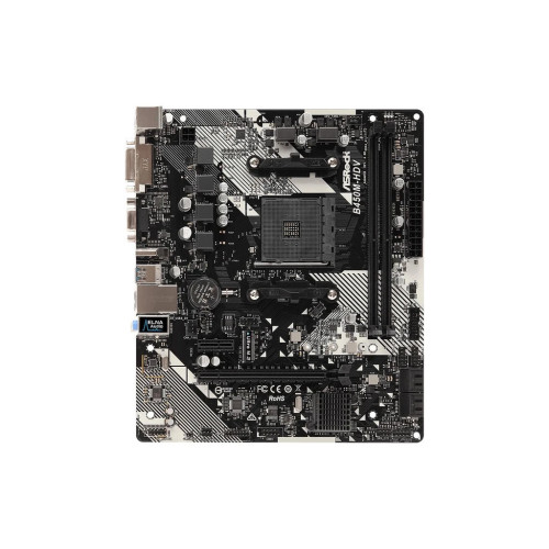 Материнская плата ASRock B450M-HDV R4.0 – ASRock
