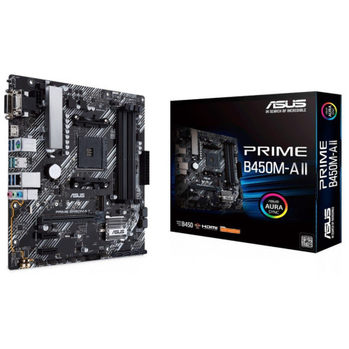 Материнская плата ASUS PRIME B450M-A II – ASUS (вид 1)