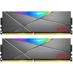 Модуль пам'яті для комп'ютера DDR4 16GB (2x8GB) 4133 MHz XPG SpectrixD50 RGB Tungsten Gray ADATA (AX4U41338G19J-DGM50X)