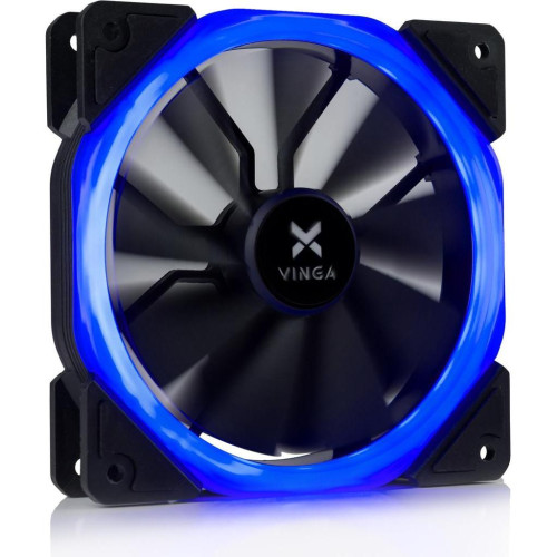 Кулер до корпусу Vinga LED fan-01 blue – Vinga