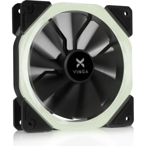 Кулер до корпусу Vinga LED fan-01 white – Vinga