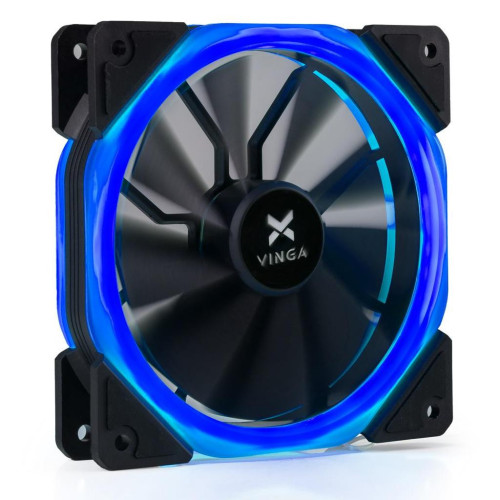Кулер до корпусу Vinga LED fan-02 blue – Vinga