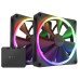 Кулер для корпуса NZXT F140RGB Twin (Black) (RF-R14DF-B1) – NZXT