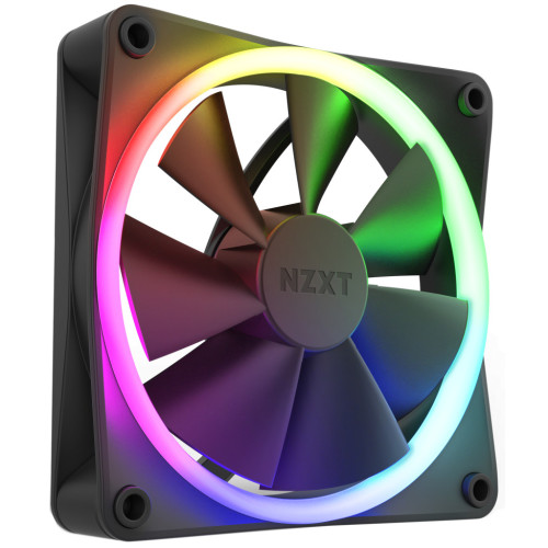 Кулер для корпуса NZXT F140RGB Twin (Black) (RF-R14DF-B1) – NZXT (вид 1)