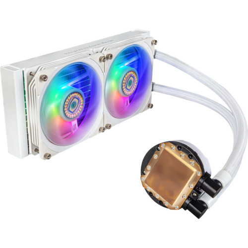 Система рідинного охолодження CoolerMaster MasterLiquid PL240 Flux White Edition (MLY-D24M-A23PZ-RW) – CoolerMaster (вид 1)